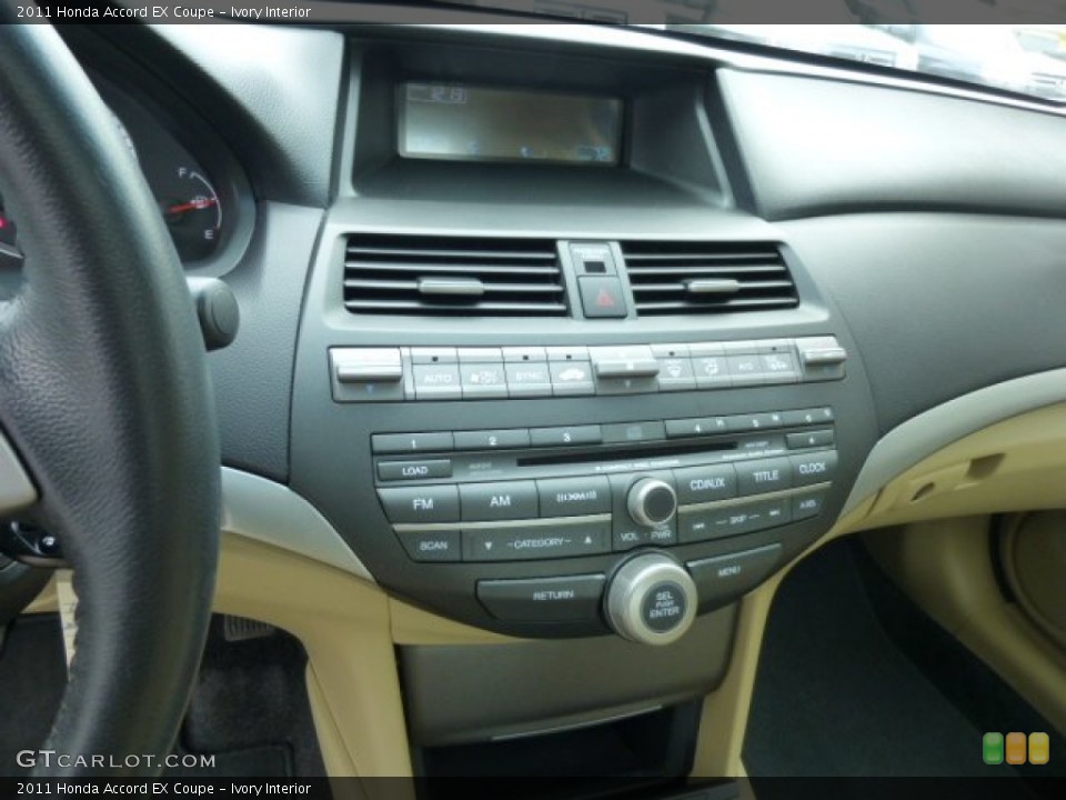 Ivory Interior Controls for the 2011 Honda Accord EX Coupe #78249679