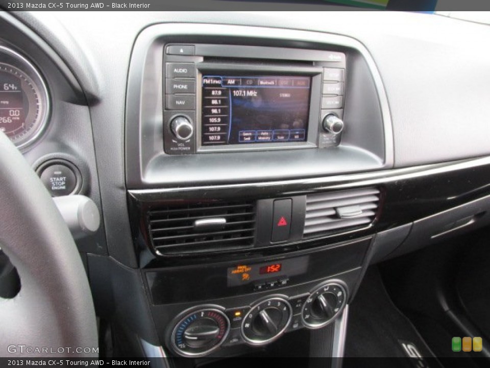 Black Interior Controls for the 2013 Mazda CX-5 Touring AWD #78250872