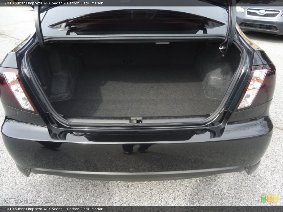 Carbon Black Interior Trunk for the 2010 Subaru Impreza WRX Sedan #78250882