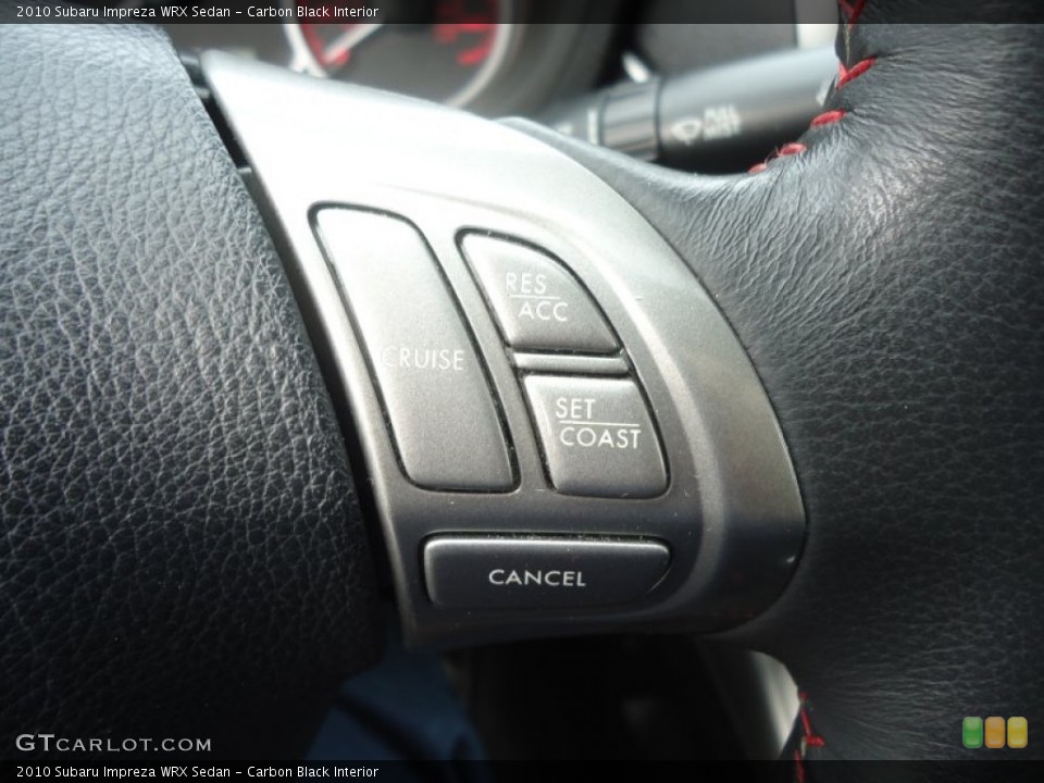Carbon Black Interior Controls for the 2010 Subaru Impreza WRX Sedan #78250996