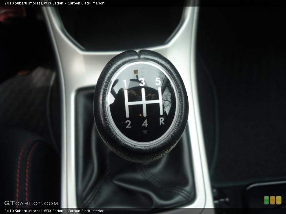 Carbon Black Interior Transmission for the 2010 Subaru Impreza WRX Sedan #78251032