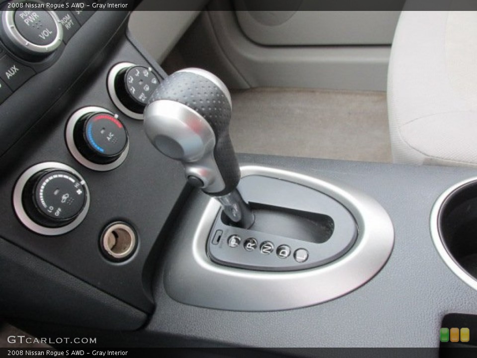 Gray Interior Transmission for the 2008 Nissan Rogue S AWD #78251223
