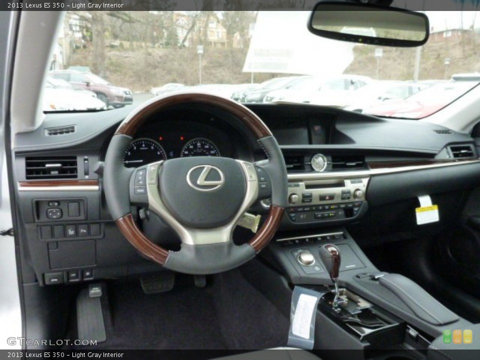 Light Gray Interior Dashboard for the 2013 Lexus ES 350 #78251757