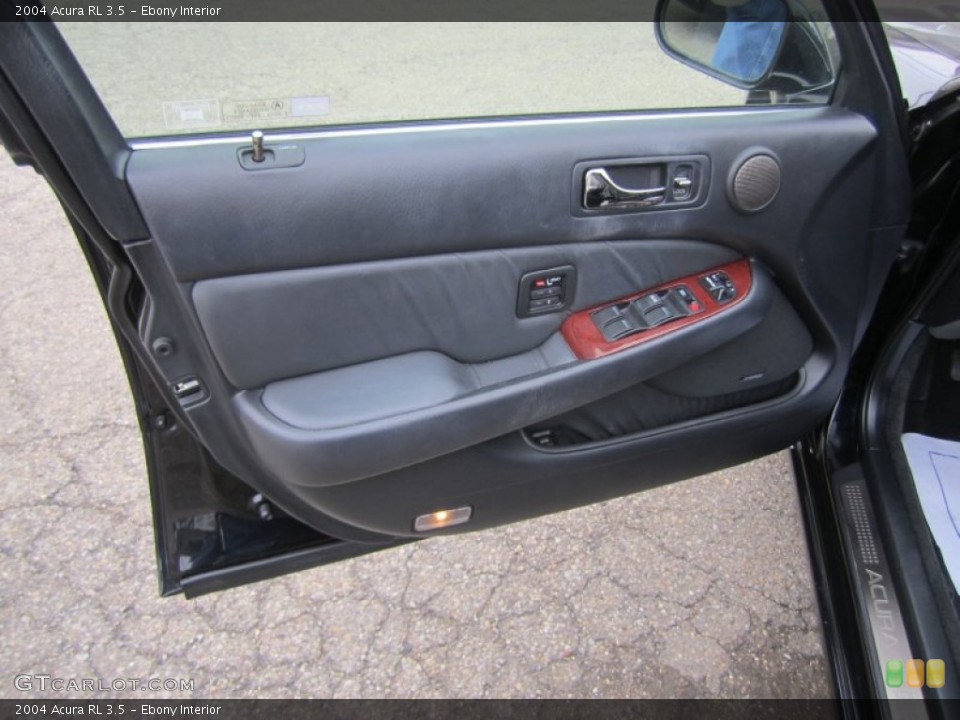 Ebony Interior Door Panel for the 2004 Acura RL 3.5 #78252412