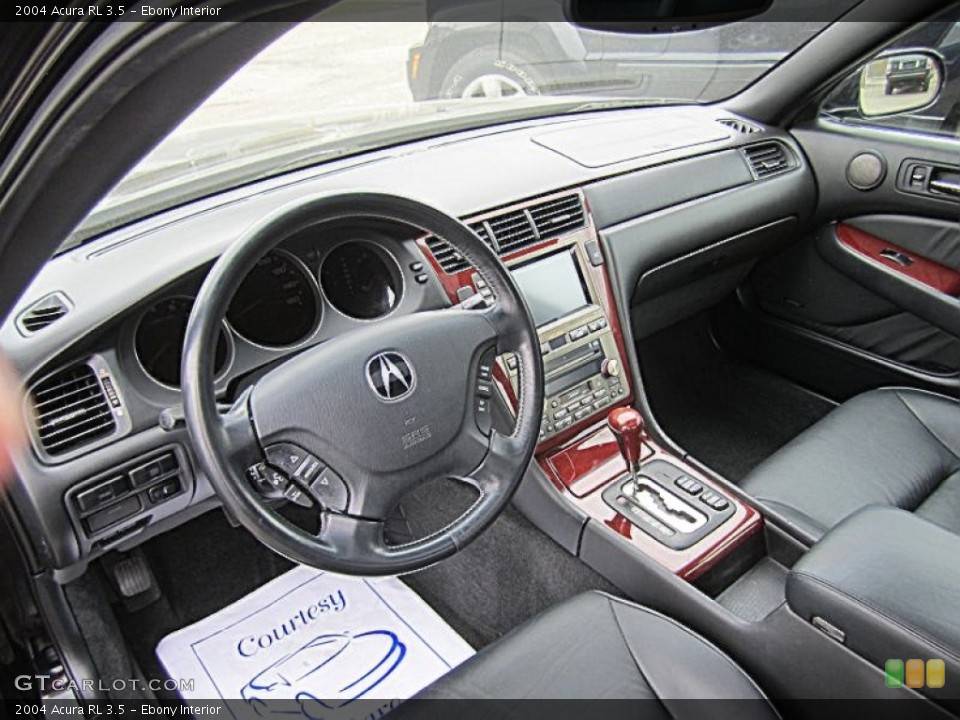 Ebony Interior Prime Interior for the 2004 Acura RL 3.5 #78252451