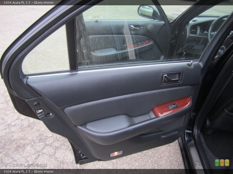Ebony Interior Door Panel for the 2004 Acura RL 3.5 #78252577