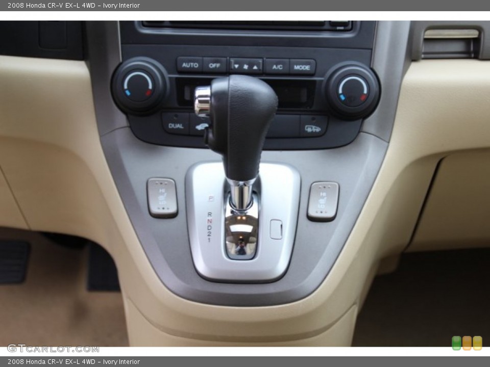 Ivory Interior Transmission for the 2008 Honda CR-V EX-L 4WD #78252634