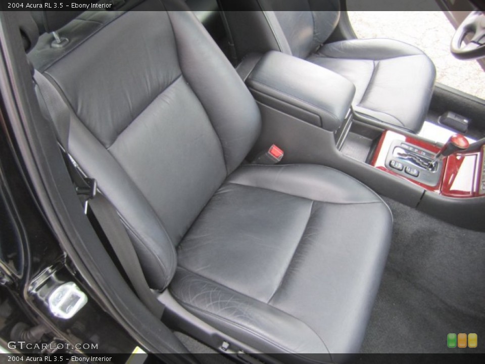 Ebony Interior Front Seat for the 2004 Acura RL 3.5 #78252718