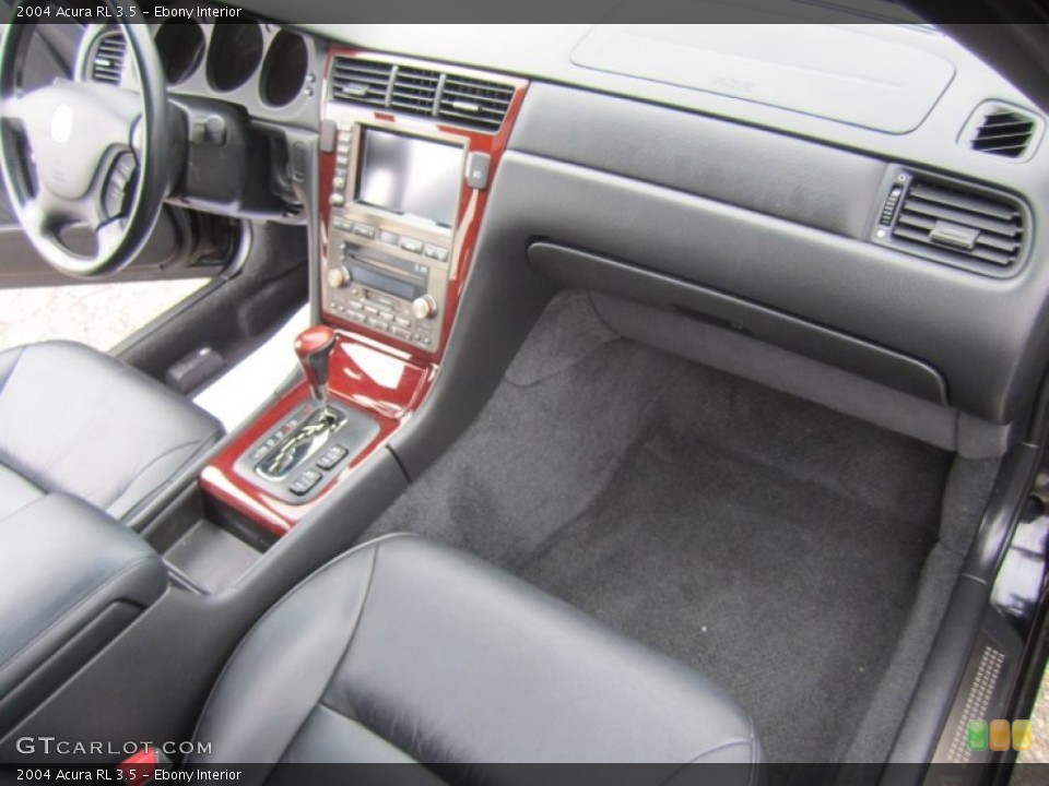 Ebony Interior Dashboard for the 2004 Acura RL 3.5 #78252736