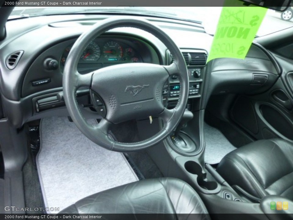 Dark Charcoal 2000 Ford Mustang Interiors