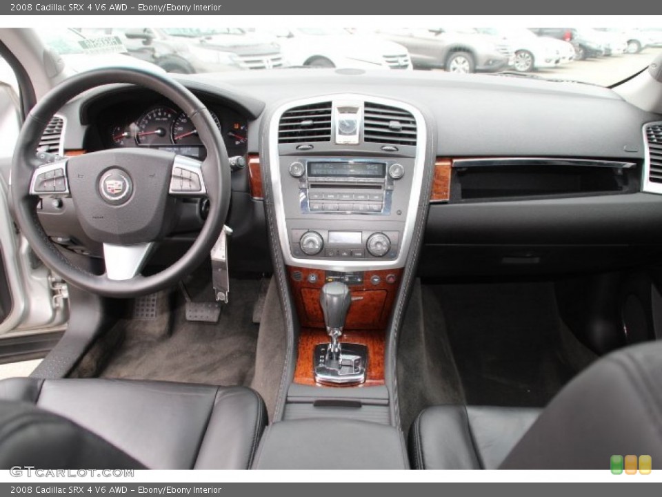 Ebony/Ebony Interior Dashboard for the 2008 Cadillac SRX 4 V6 AWD #78255178