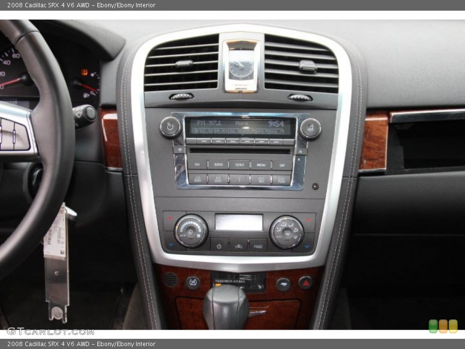 Ebony/Ebony Interior Controls for the 2008 Cadillac SRX 4 V6 AWD #78255195