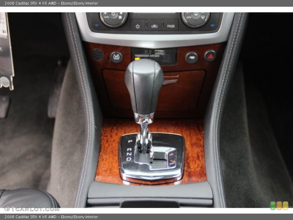 Ebony/Ebony Interior Transmission for the 2008 Cadillac SRX 4 V6 AWD #78255208