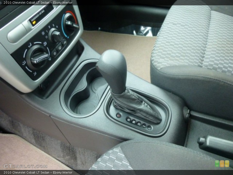 Ebony Interior Transmission for the 2010 Chevrolet Cobalt LT Sedan #78255280