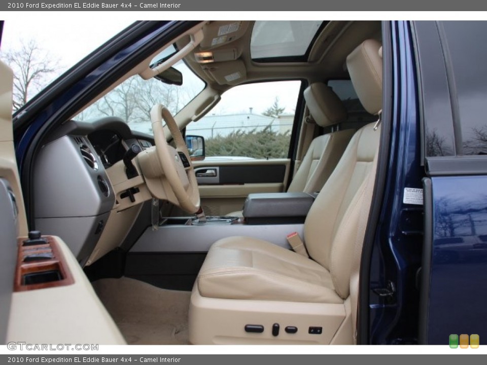 Camel Interior Photo for the 2010 Ford Expedition EL Eddie Bauer 4x4 #78255553
