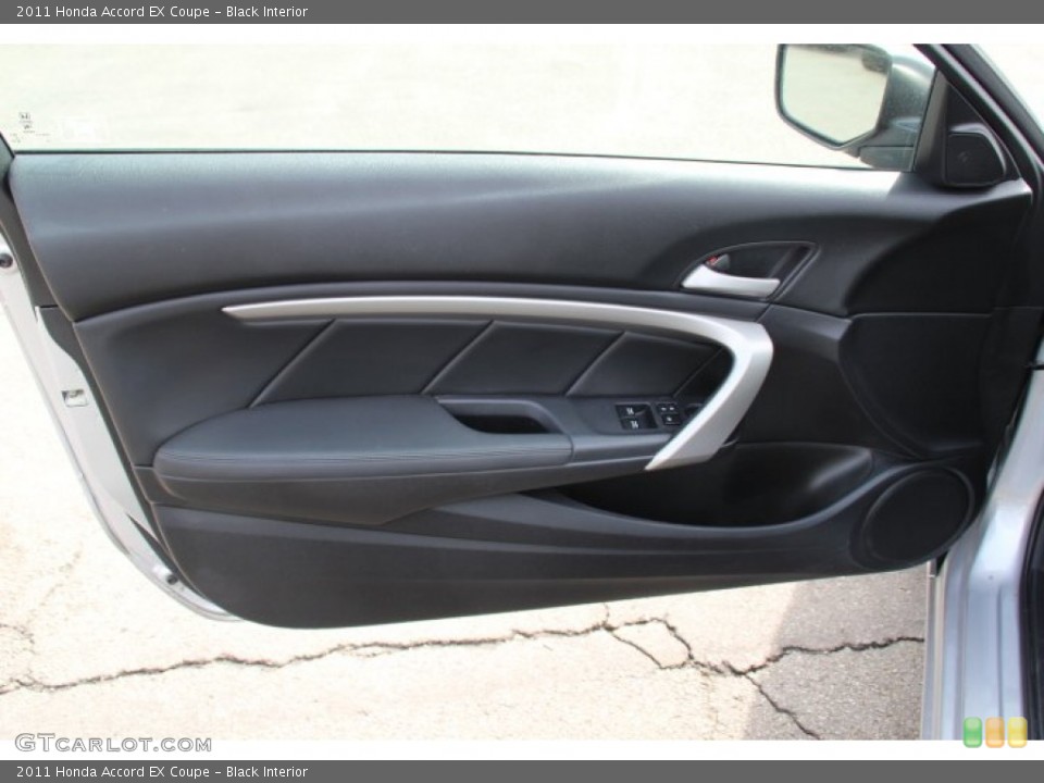 Black Interior Door Panel for the 2011 Honda Accord EX Coupe #78255892