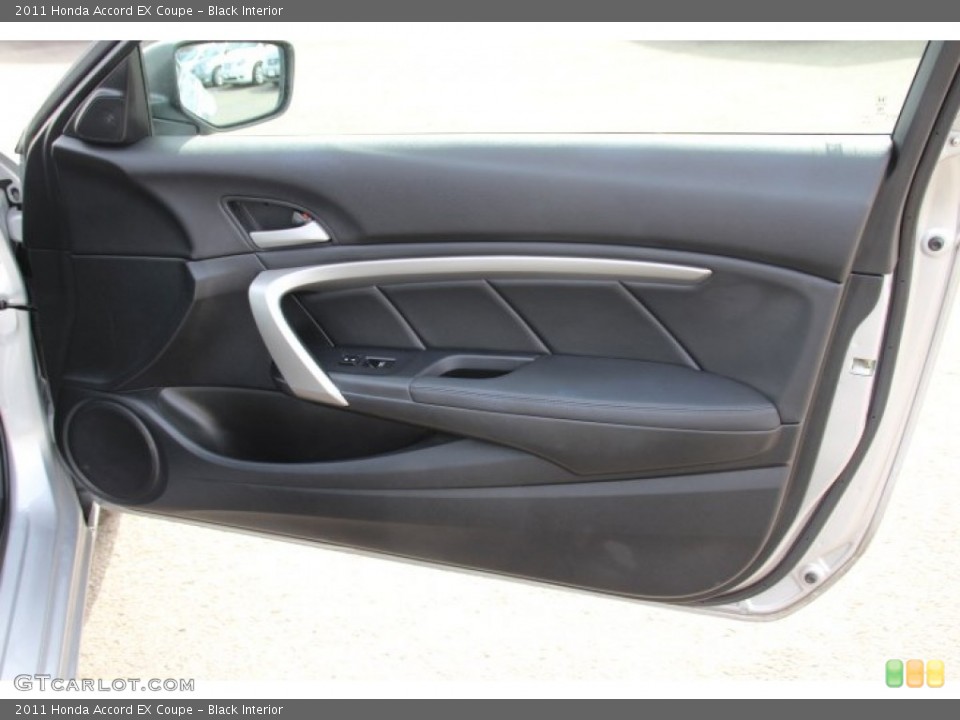 Black Interior Door Panel for the 2011 Honda Accord EX Coupe #78256011