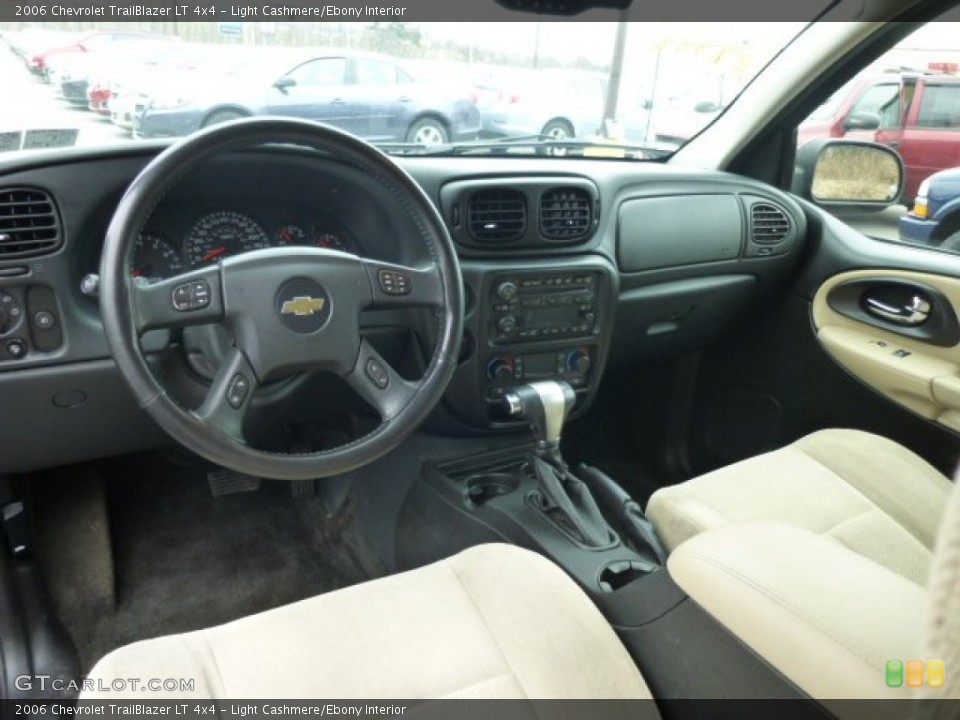 Light Cashmere/Ebony Interior Prime Interior for the 2006 Chevrolet TrailBlazer LT 4x4 #78256585