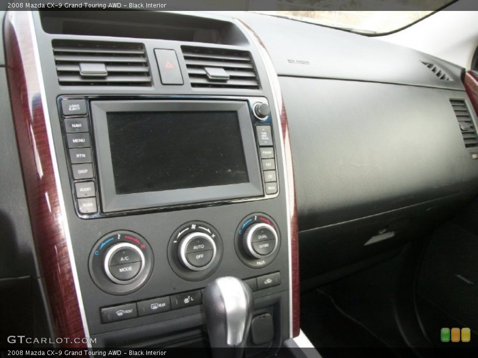 Black Interior Controls for the 2008 Mazda CX-9 Grand Touring AWD #78257050