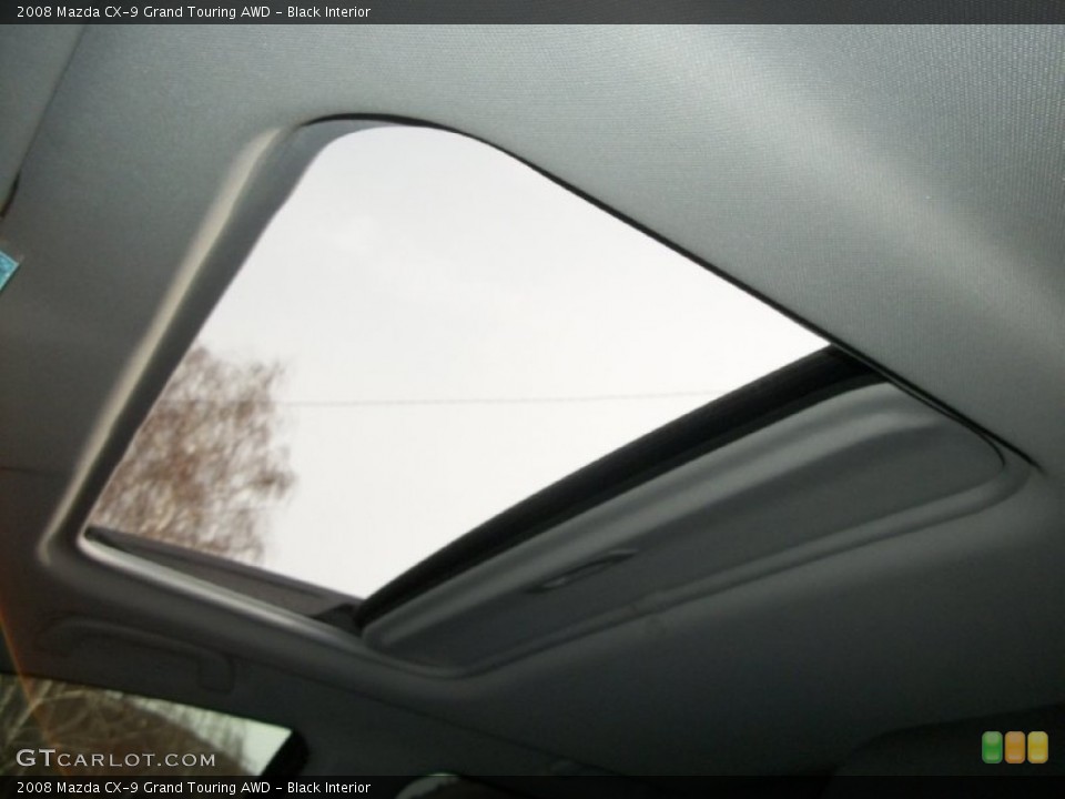Black Interior Sunroof for the 2008 Mazda CX-9 Grand Touring AWD #78257140