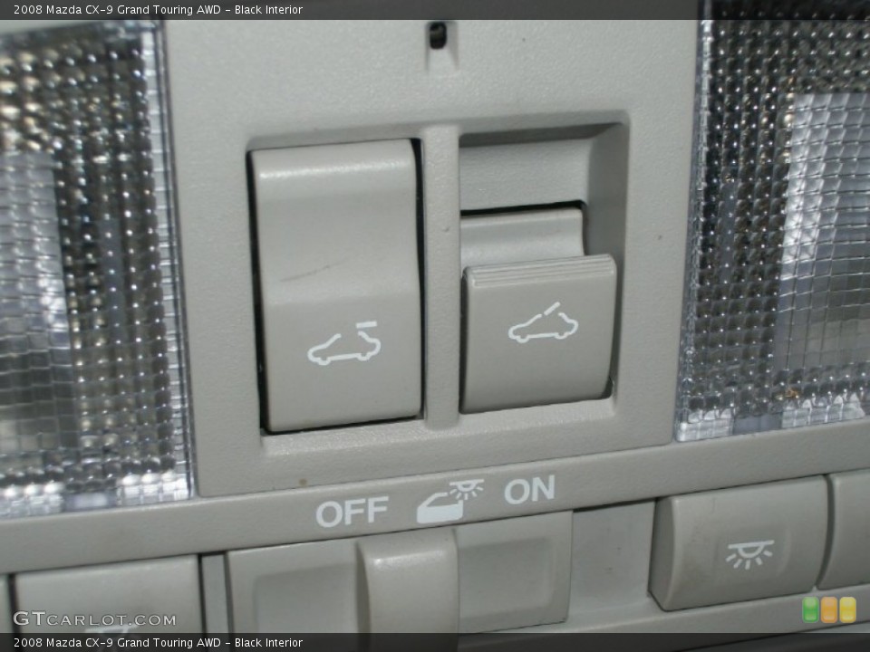 Black Interior Controls for the 2008 Mazda CX-9 Grand Touring AWD #78257155