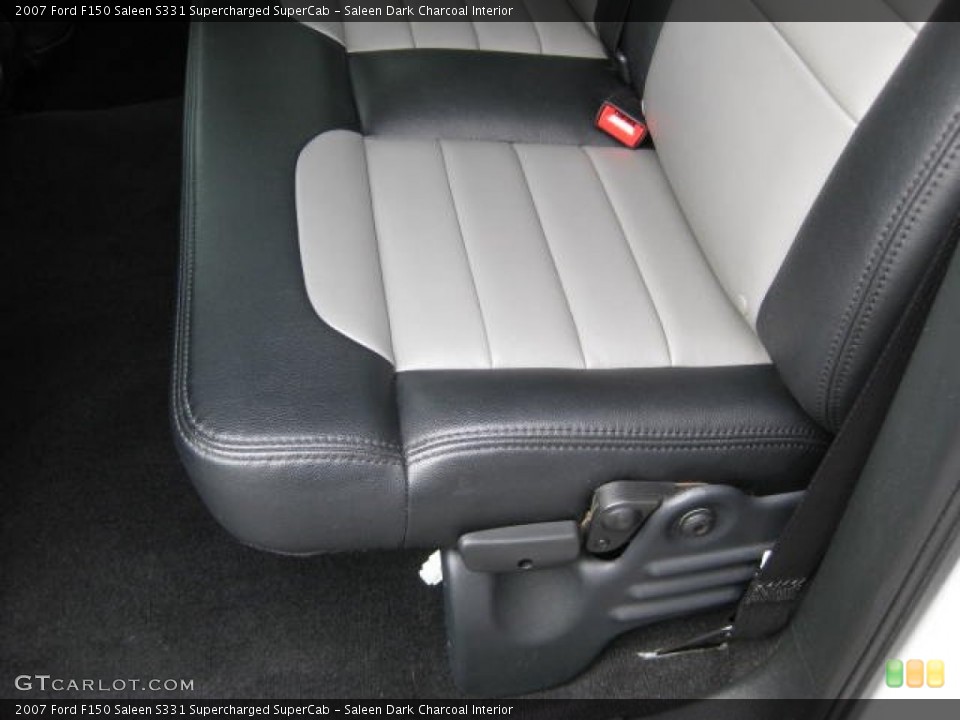Saleen Dark Charcoal Interior Rear Seat for the 2007 Ford F150 Saleen S331 Supercharged SuperCab #78257587
