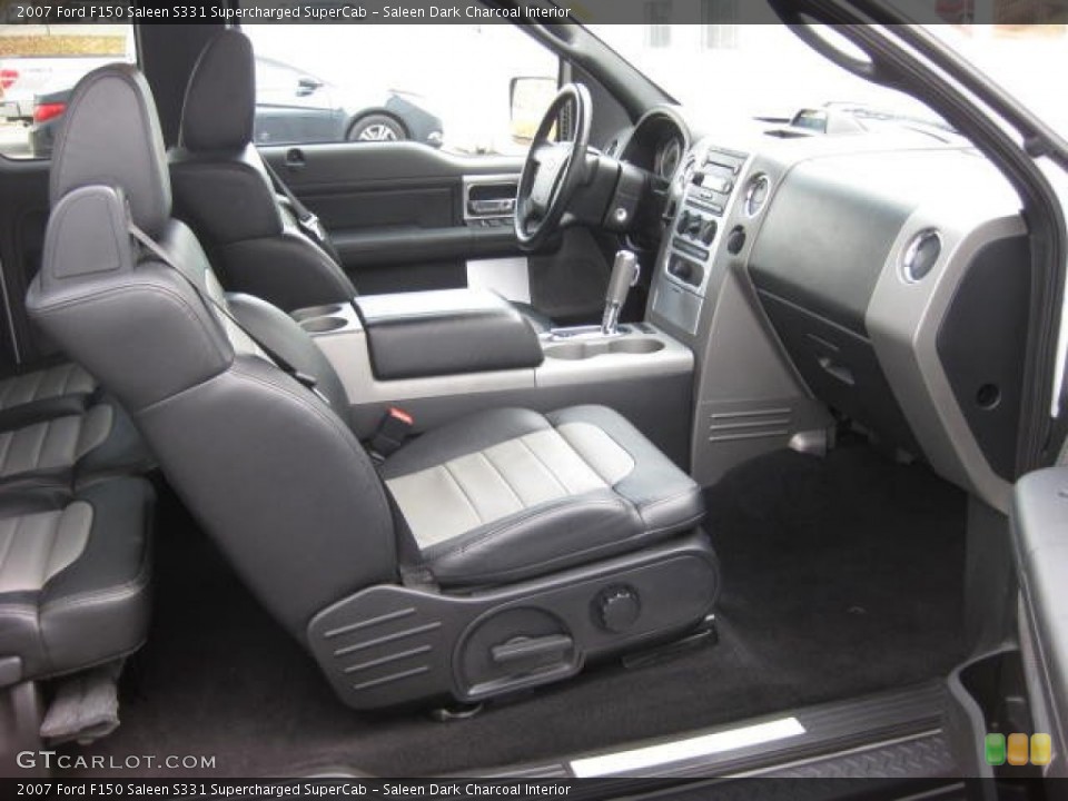 Saleen Dark Charcoal Interior Photo for the 2007 Ford F150 Saleen S331 Supercharged SuperCab #78257602