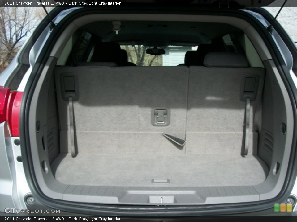 Dark Gray/Light Gray Interior Trunk for the 2011 Chevrolet Traverse LS AWD #78257926