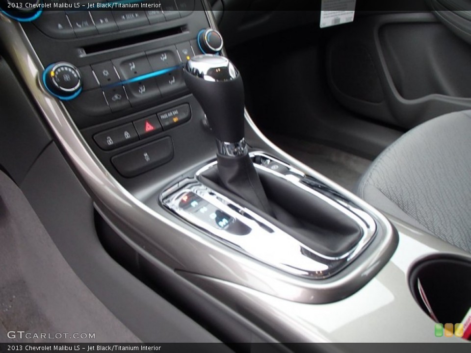Jet Black/Titanium Interior Transmission for the 2013 Chevrolet Malibu LS #78258532