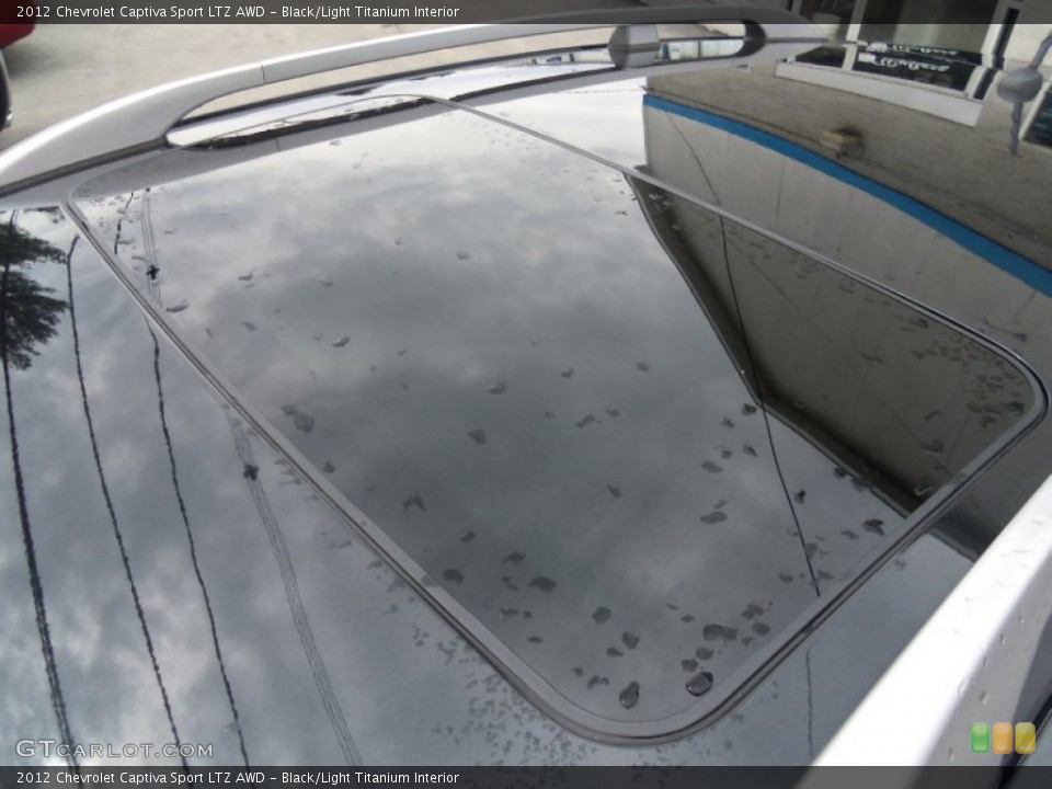 Black/Light Titanium Interior Sunroof for the 2012 Chevrolet Captiva Sport LTZ AWD #78258688