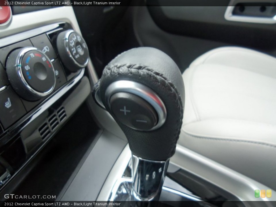 Black/Light Titanium Interior Transmission for the 2012 Chevrolet Captiva Sport LTZ AWD #78258835