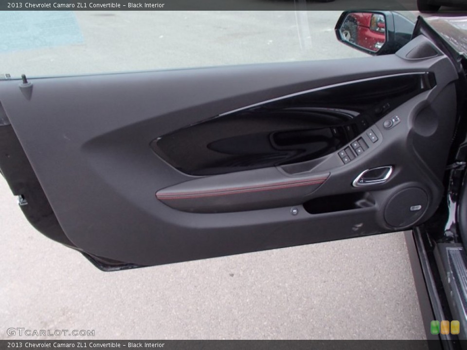 Black Interior Door Panel for the 2013 Chevrolet Camaro ZL1 Convertible #78259025