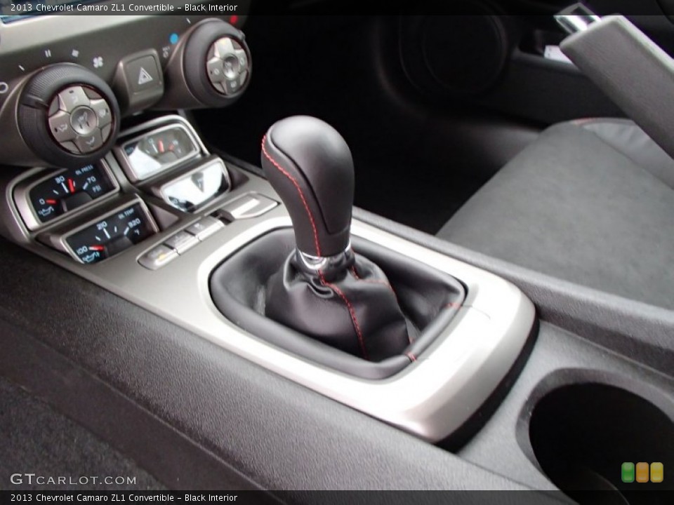 Black Interior Transmission for the 2013 Chevrolet Camaro ZL1 Convertible #78259082