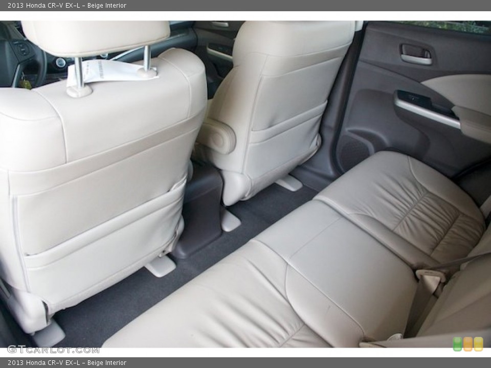 Beige Interior Rear Seat for the 2013 Honda CR-V EX-L #78260158
