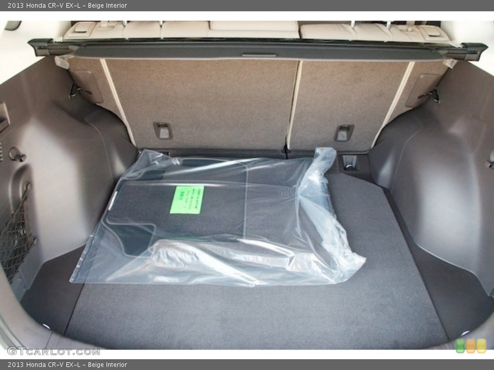 Beige Interior Trunk for the 2013 Honda CR-V EX-L #78260203