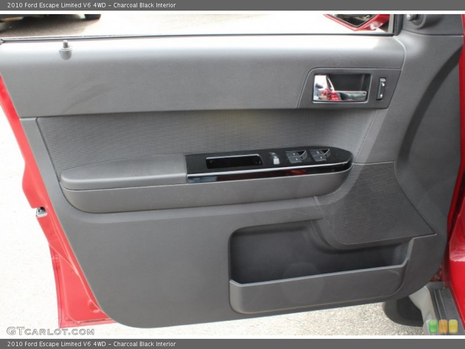 Charcoal Black Interior Door Panel for the 2010 Ford Escape Limited V6 4WD #78260422