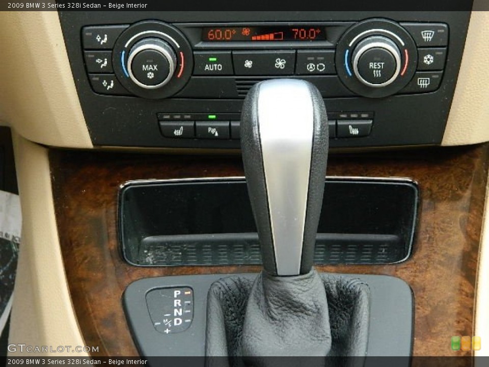 Beige Interior Controls for the 2009 BMW 3 Series 328i Sedan #78260611