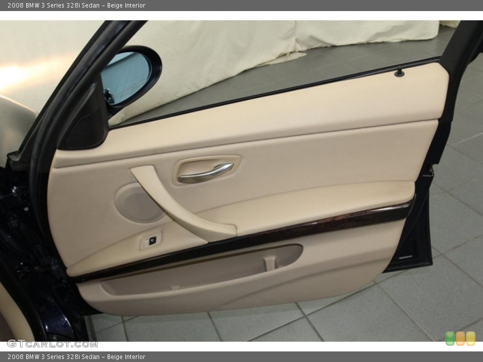 Beige Interior Door Panel for the 2008 BMW 3 Series 328i Sedan #78261181