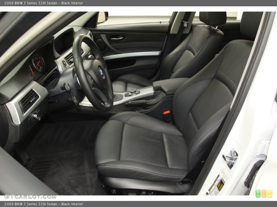 Black Interior Photo for the 2009 BMW 3 Series 328i Sedan #78261282