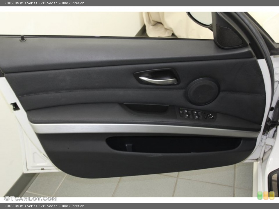 Black Interior Door Panel for the 2009 BMW 3 Series 328i Sedan #78261414