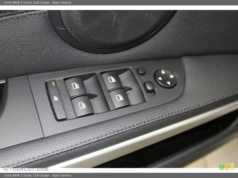 Black Interior Controls for the 2009 BMW 3 Series 328i Sedan #78261430