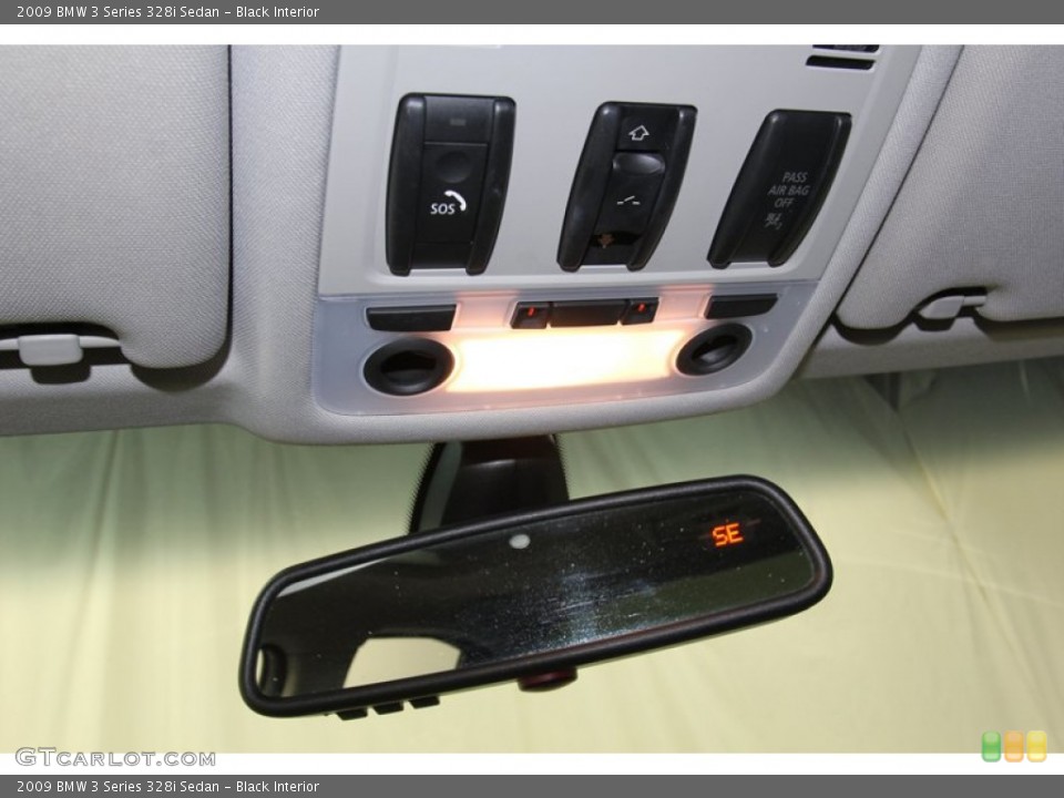 Black Interior Controls for the 2009 BMW 3 Series 328i Sedan #78261465