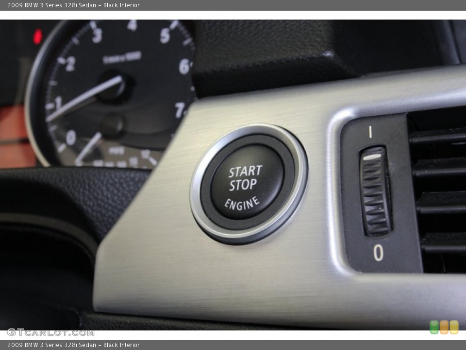 Black Interior Controls for the 2009 BMW 3 Series 328i Sedan #78261541