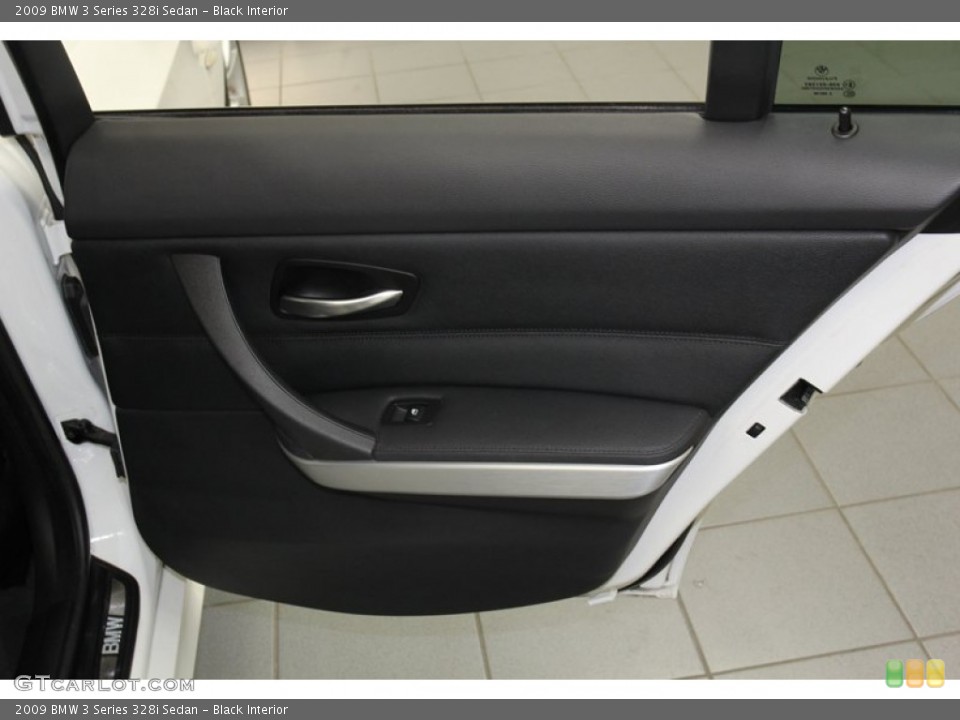 Black Interior Door Panel for the 2009 BMW 3 Series 328i Sedan #78261652