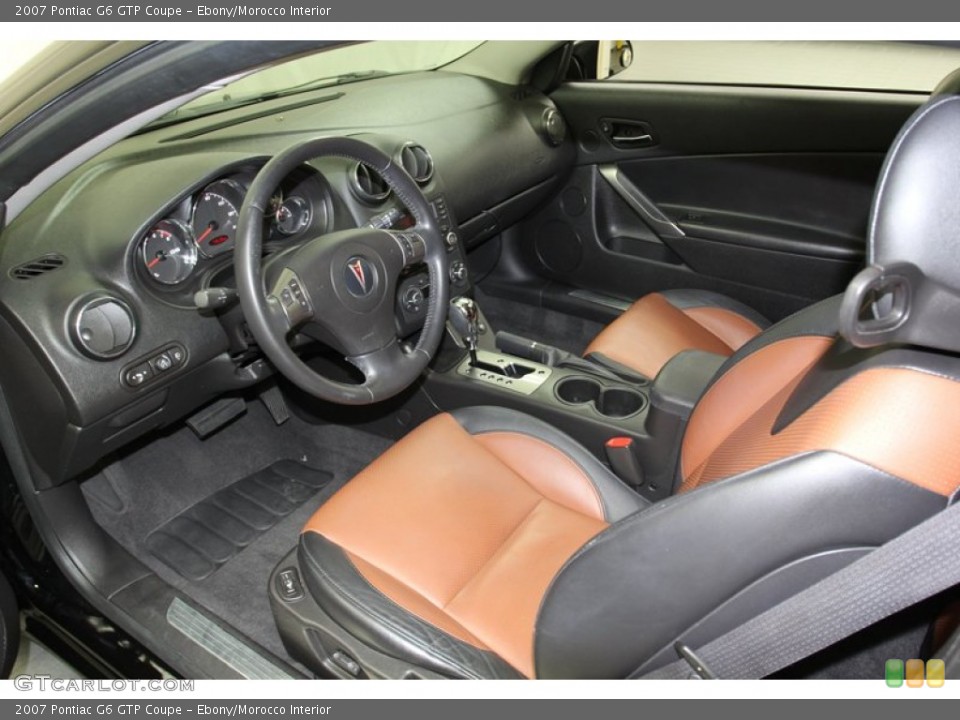 Ebony/Morocco Interior Photo for the 2007 Pontiac G6 GTP Coupe #78261784