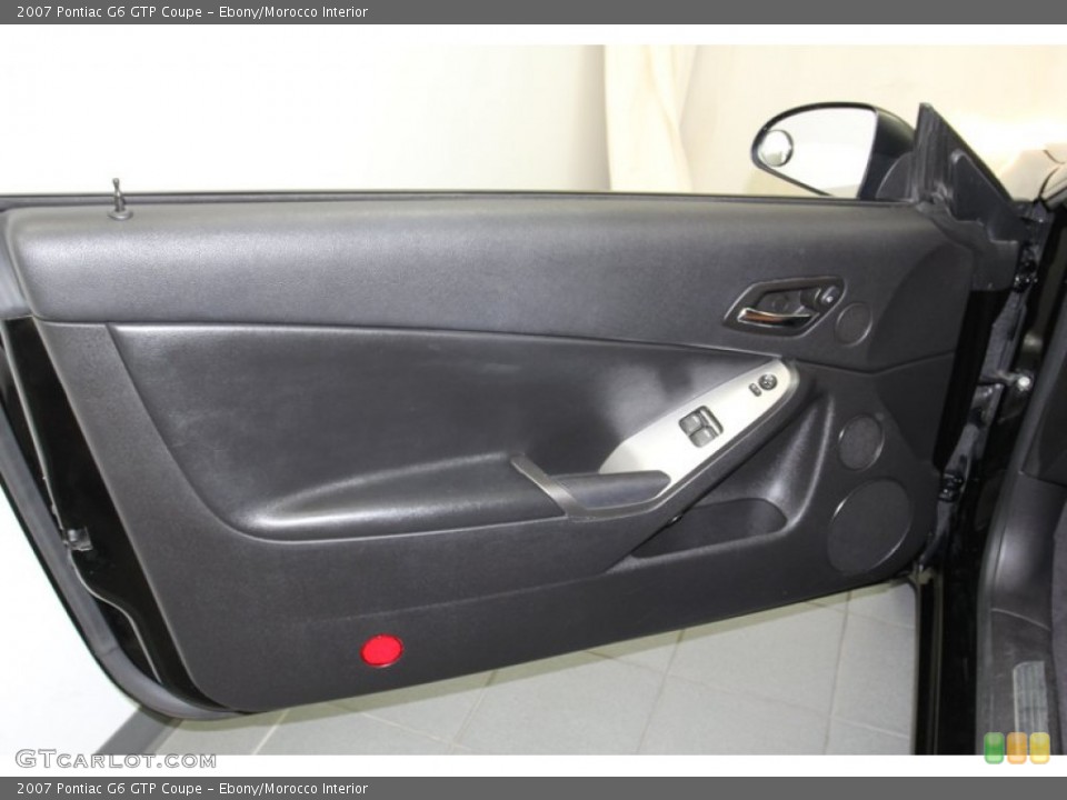 Ebony/Morocco Interior Door Panel for the 2007 Pontiac G6 GTP Coupe #78261925
