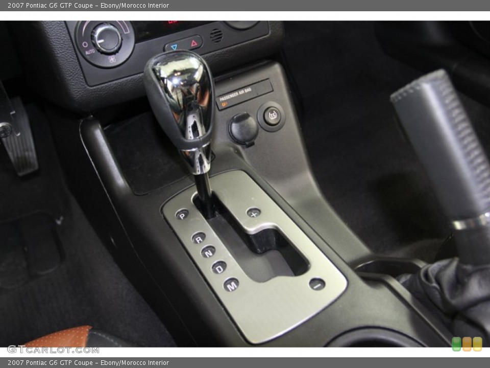 Ebony/Morocco Interior Transmission for the 2007 Pontiac G6 GTP Coupe #78262037