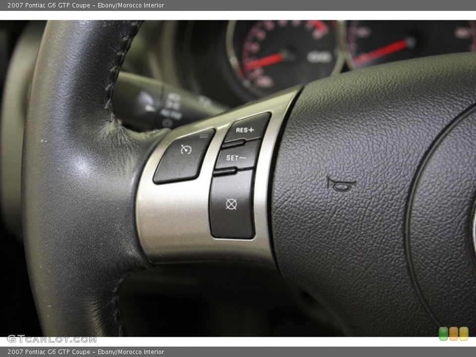 Ebony/Morocco Interior Controls for the 2007 Pontiac G6 GTP Coupe #78262084