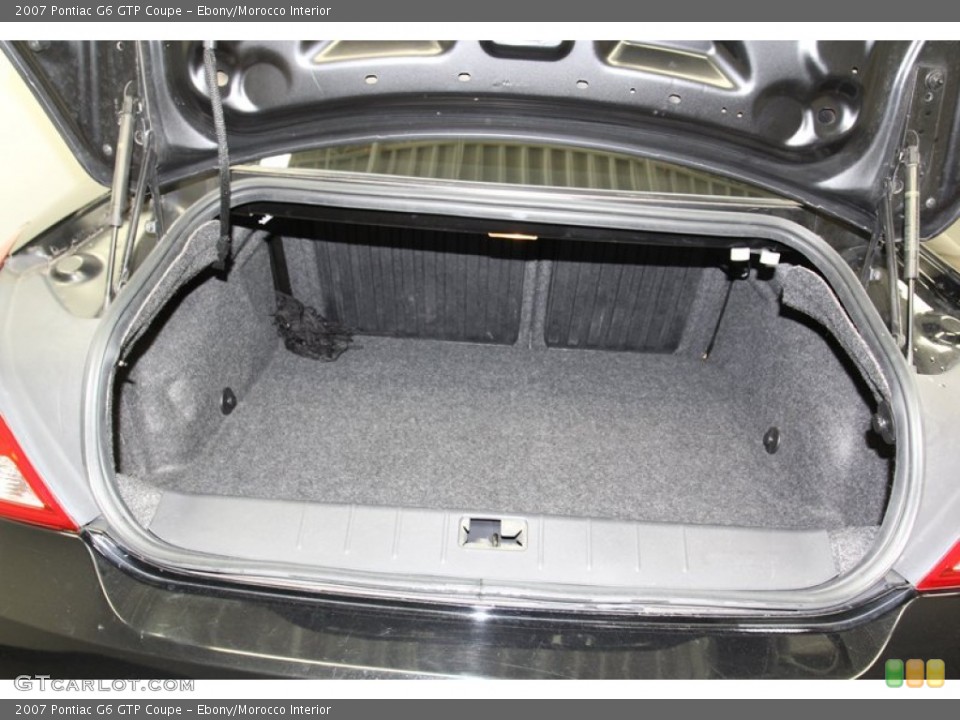 Ebony/Morocco Interior Trunk for the 2007 Pontiac G6 GTP Coupe #78262117