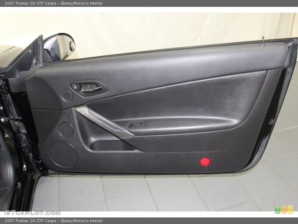 Ebony/Morocco Interior Door Panel for the 2007 Pontiac G6 GTP Coupe #78262169
